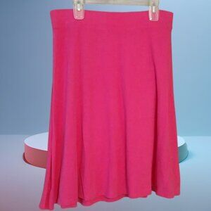 Land's End Size14-16 A-Line Fuchsia Pink Skirt